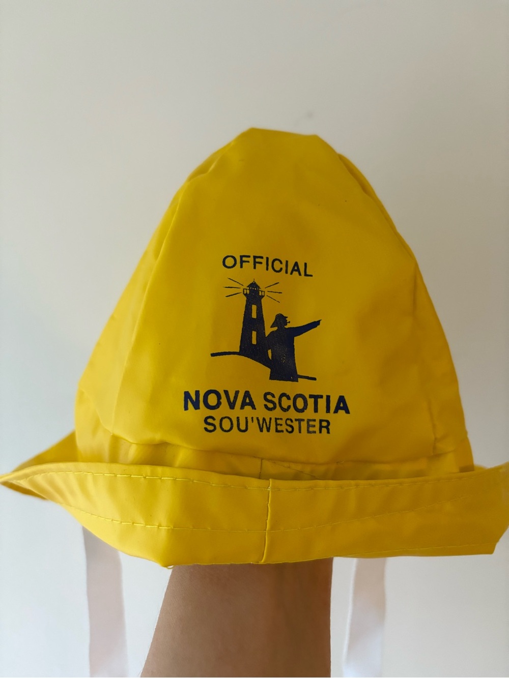 Official Nova Scotia Sou'wester Rain Hat - Yellow